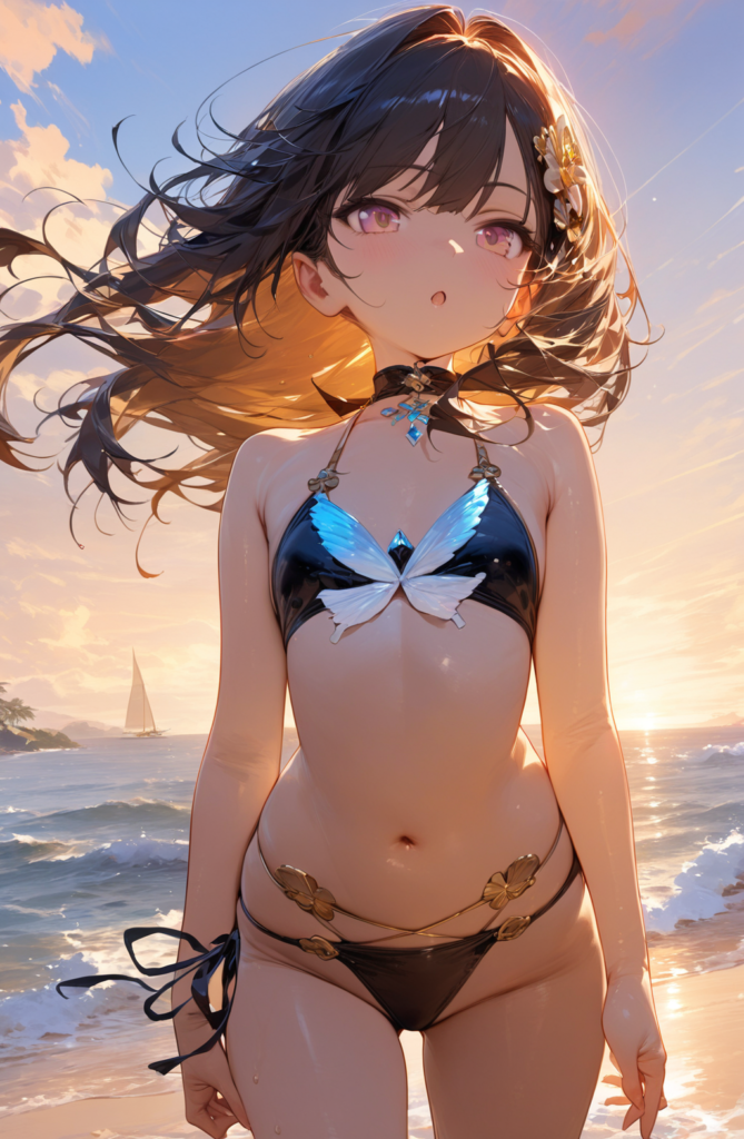 水着が可愛いロリっこ