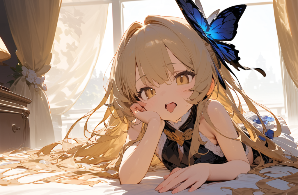 生意気そうにこちらを見る